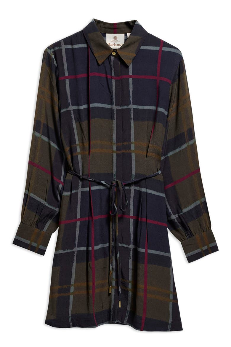 Ivybridge Mini Shirtdress, Alternate, color, SHADOW CLASSIC PAINTED TARTAN