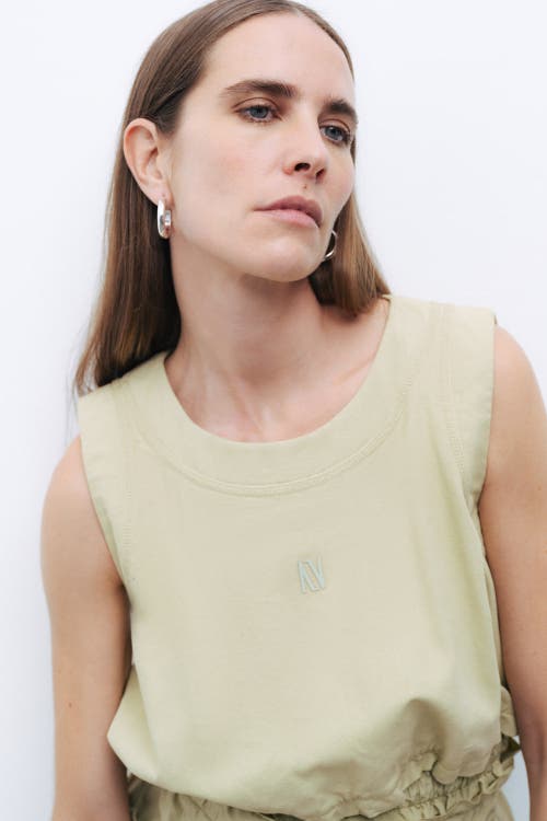 NOCTURNE NOCTURNE CROP TOP WITH PRINTED DETAIL