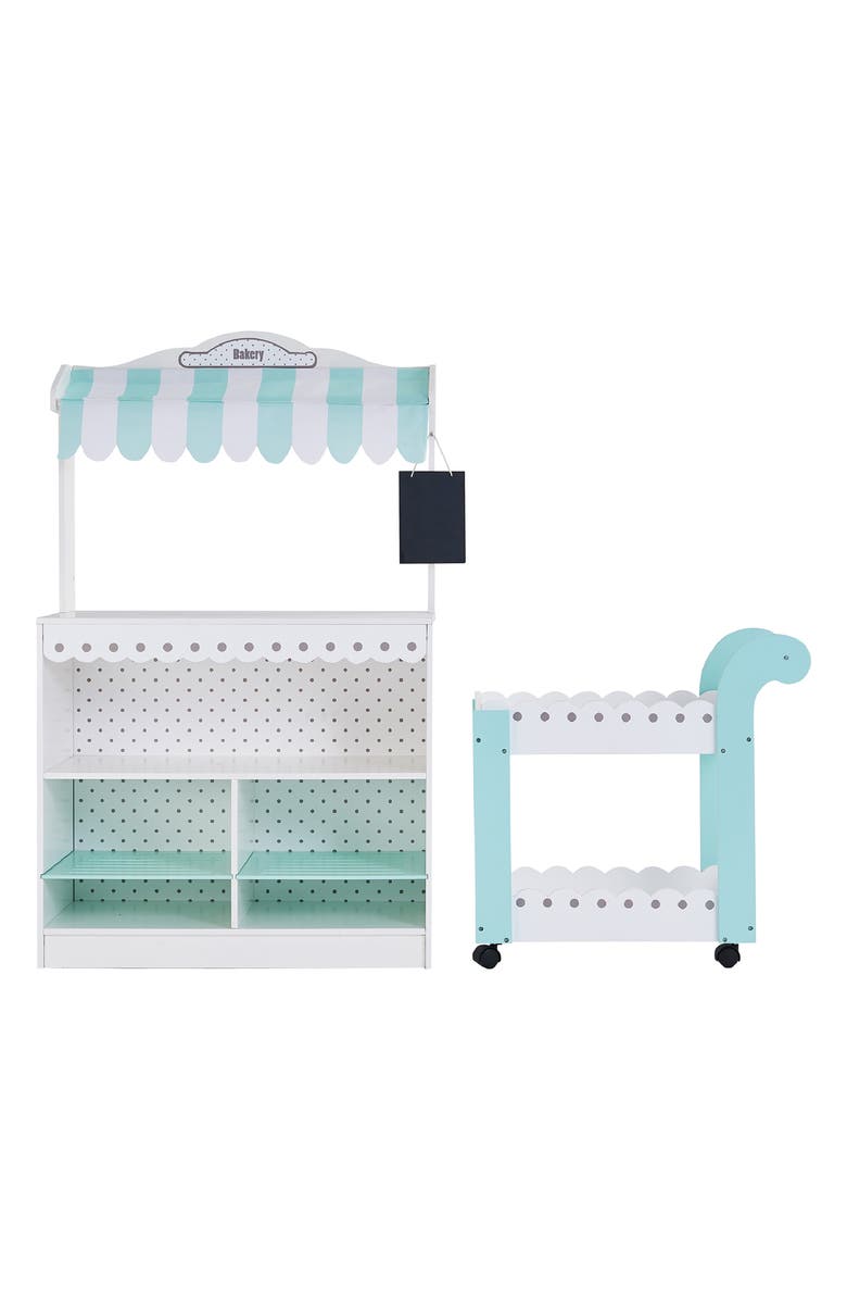 Teamson Kids My Dream Bakery Playset, Alternate, color, White / Petrol