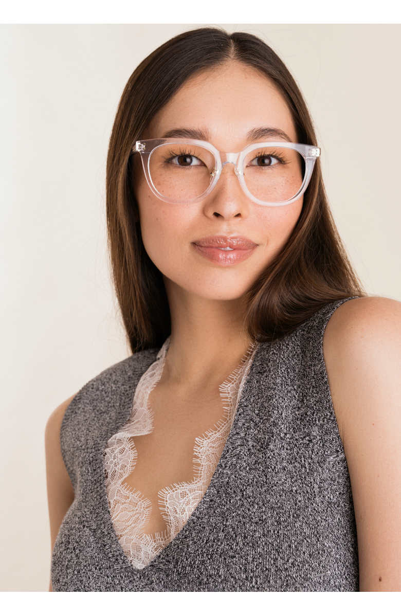 COVRY Agena Blue Light Glasses, Alternate, color, Clear