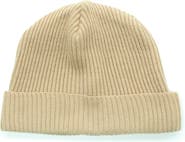 Portolano Merino Wool Rib Cuff Beanie