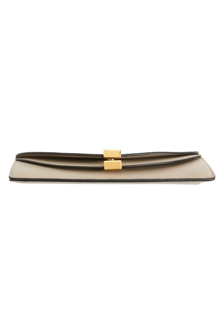 Georgia Slim Continental Leather Wallet, Alternate, color, MOTTY GREY