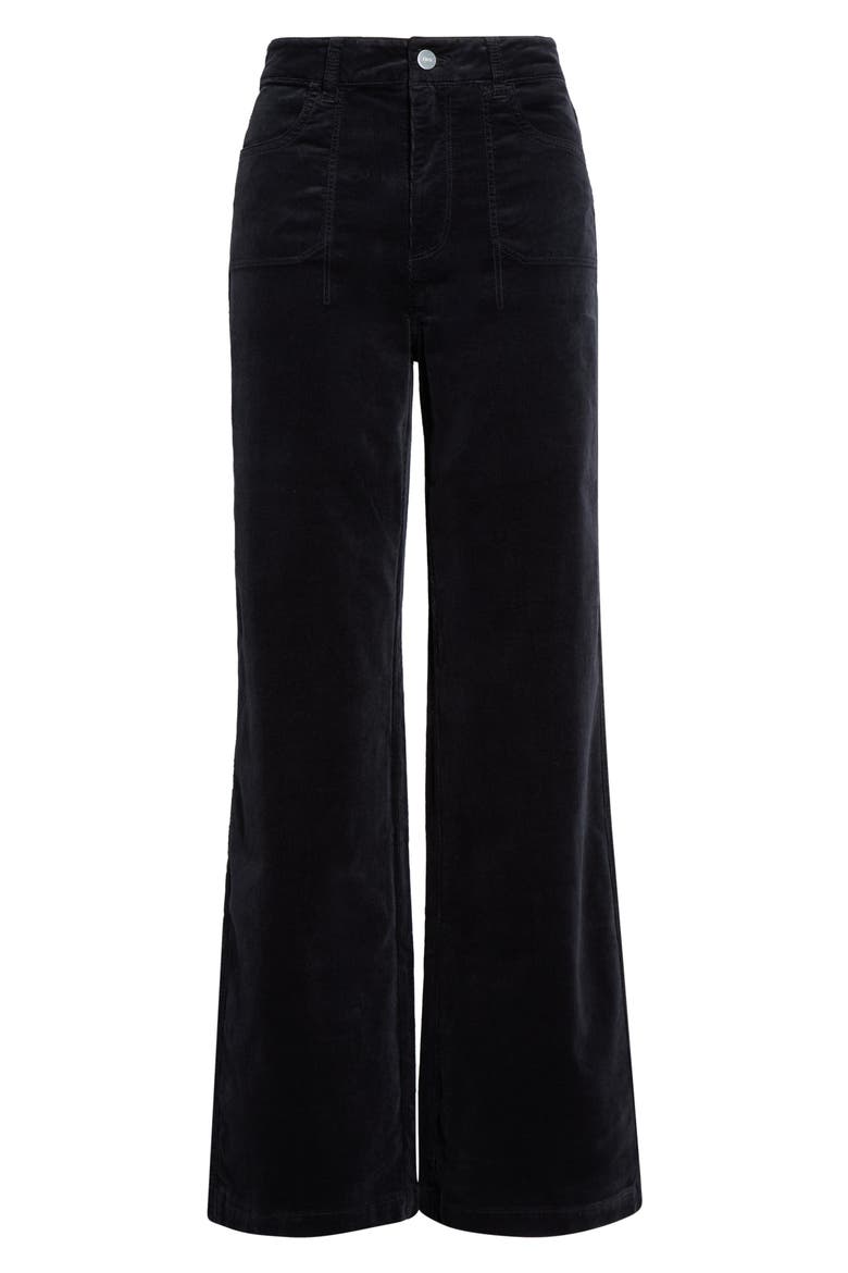 Anessa Utility Pocket High Waist Wide Leg Jeans, Main, color, NAVY