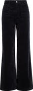 PAIGE Anessa Utility Pocket High Waist Wide Leg Jeans