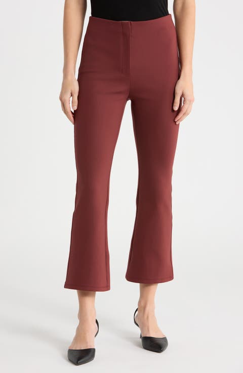 Crop Kick Flare Pants
