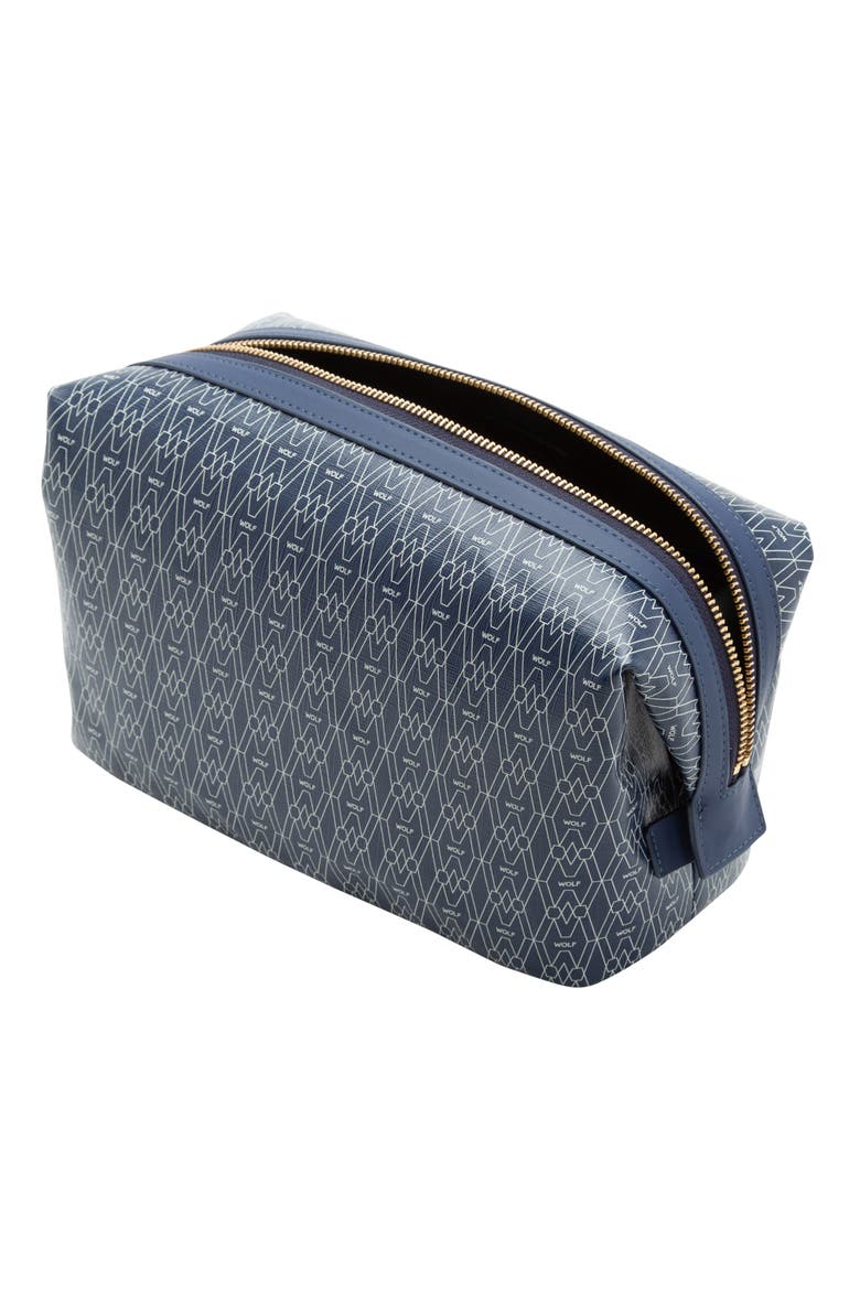 Signature Washbag, Alternate, color, Signature Blue
