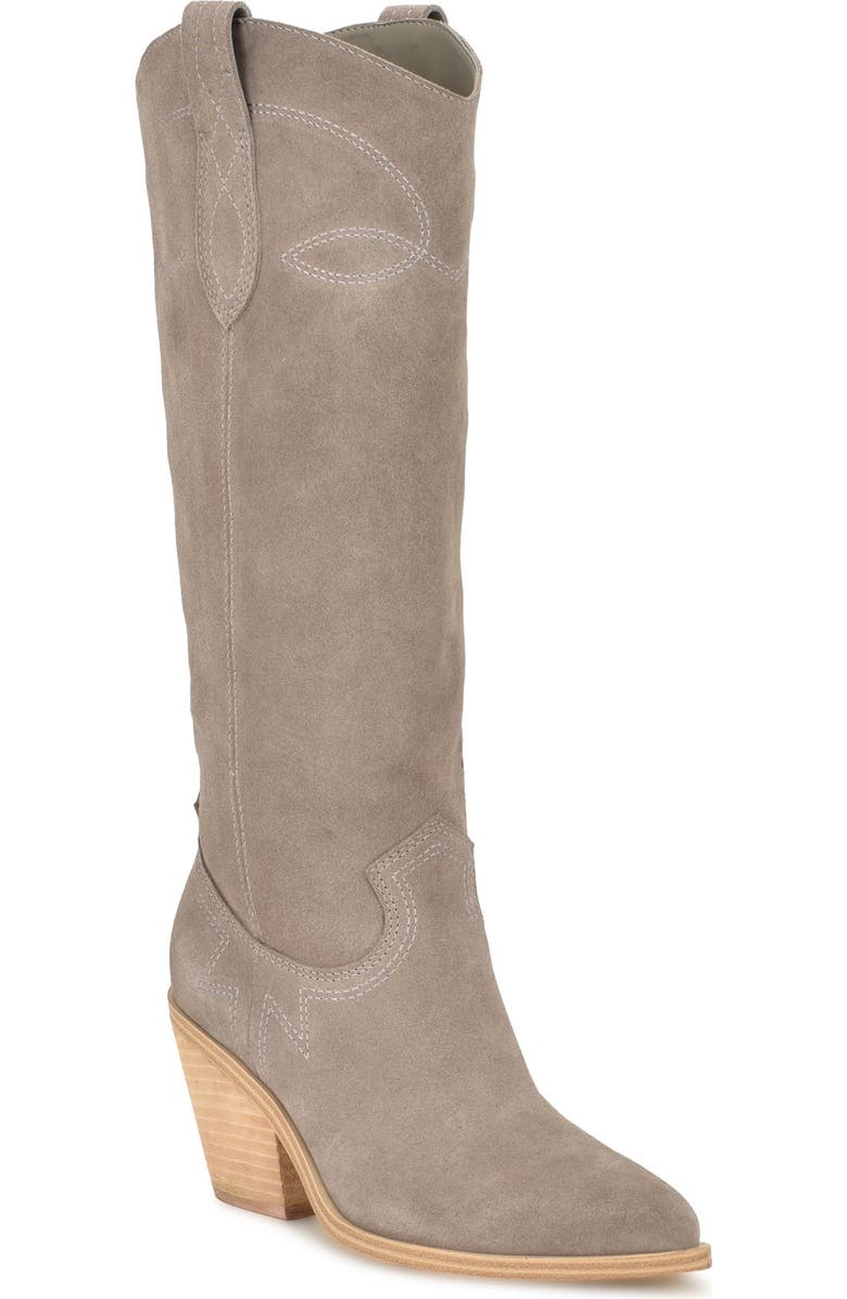 Nine West Smash Knee High Boot, Main, color, Taupe