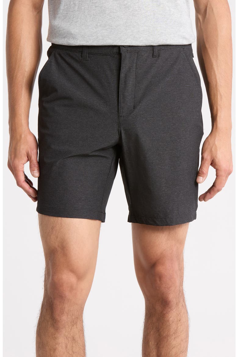 Kelton Tech Chino Shorts, Main, color, BLACK