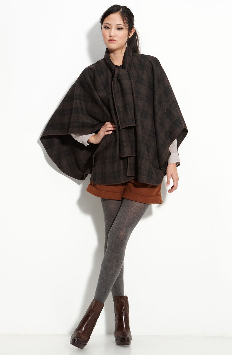 ARYN K Tie Front Cape, Alternate, color,