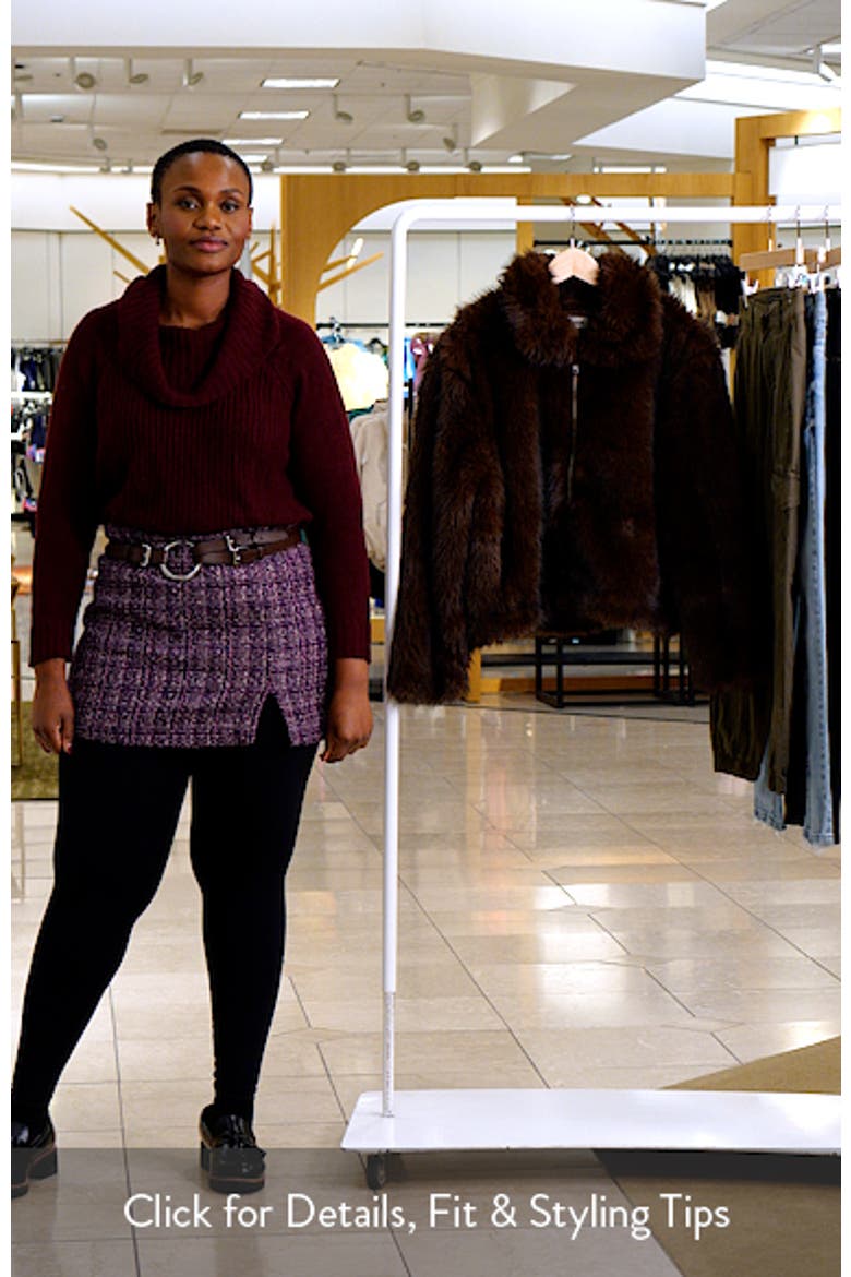Faux Fur Bomber Jacket video