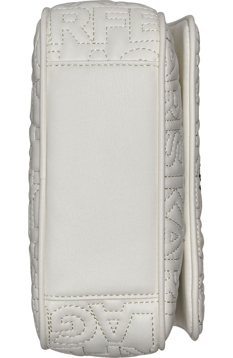 KARL LAGERFELD PARIS Voyage Crossbody, Alternate, color, White Multi