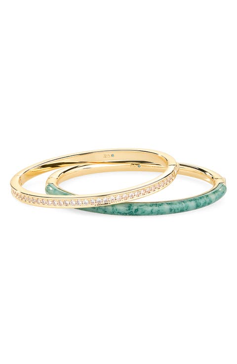 Set of 2 Hinge Bangles