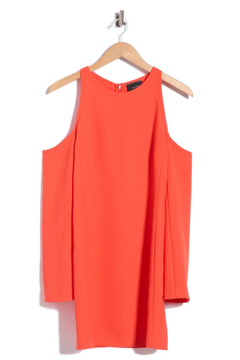 Cold Shoulder Tunic Dress, Alternate, color, ORANGE