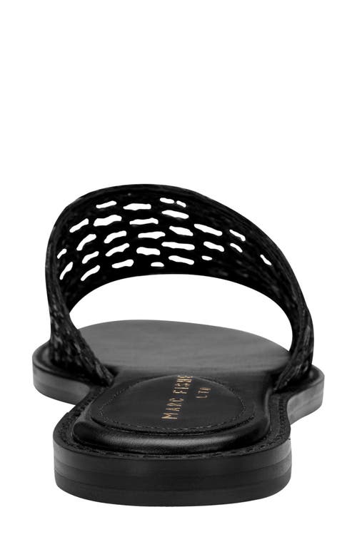 Marc Fisher Ltd Glynne Slide Sandal In Black