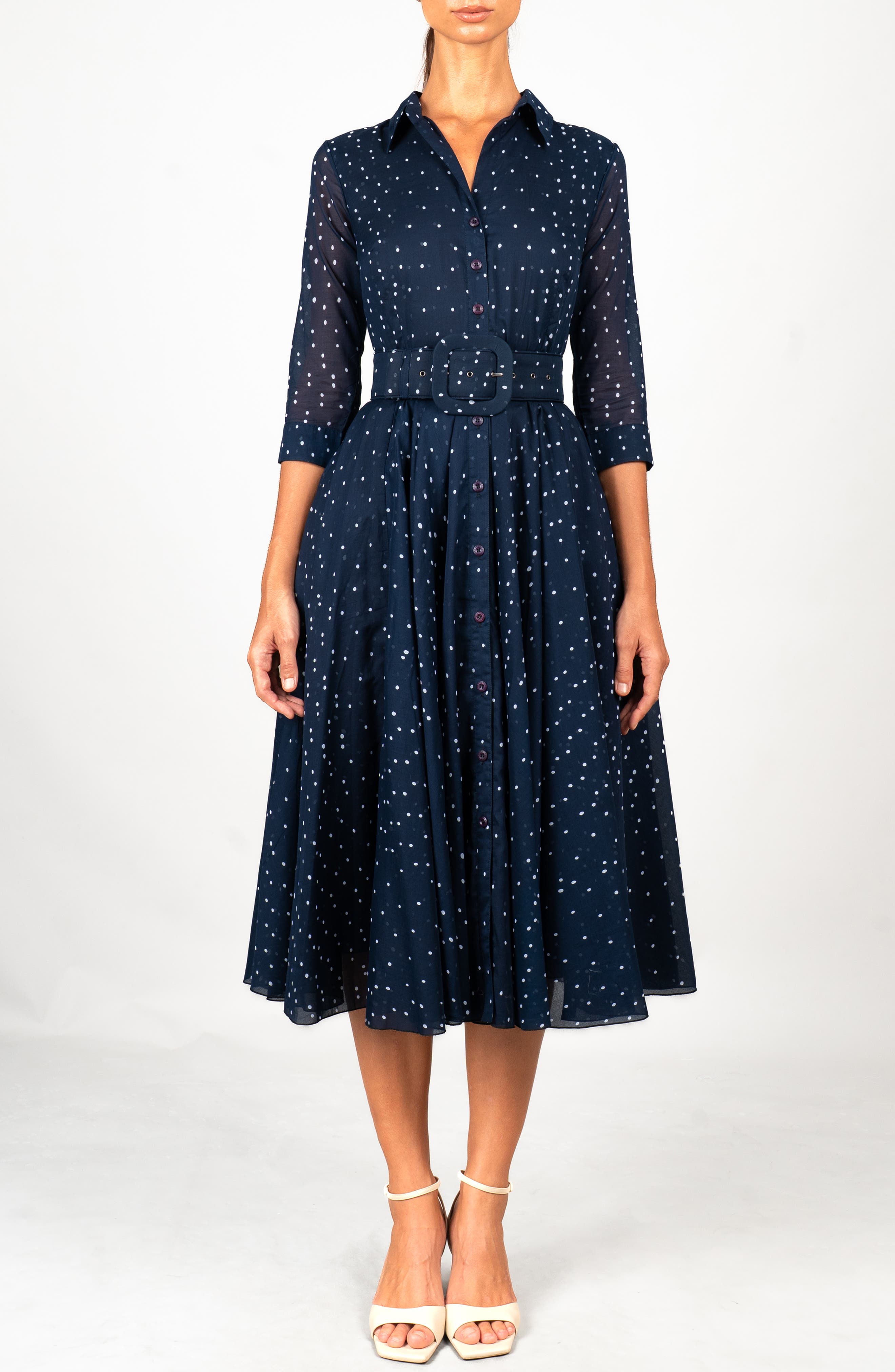 Mini Dots Indigo
