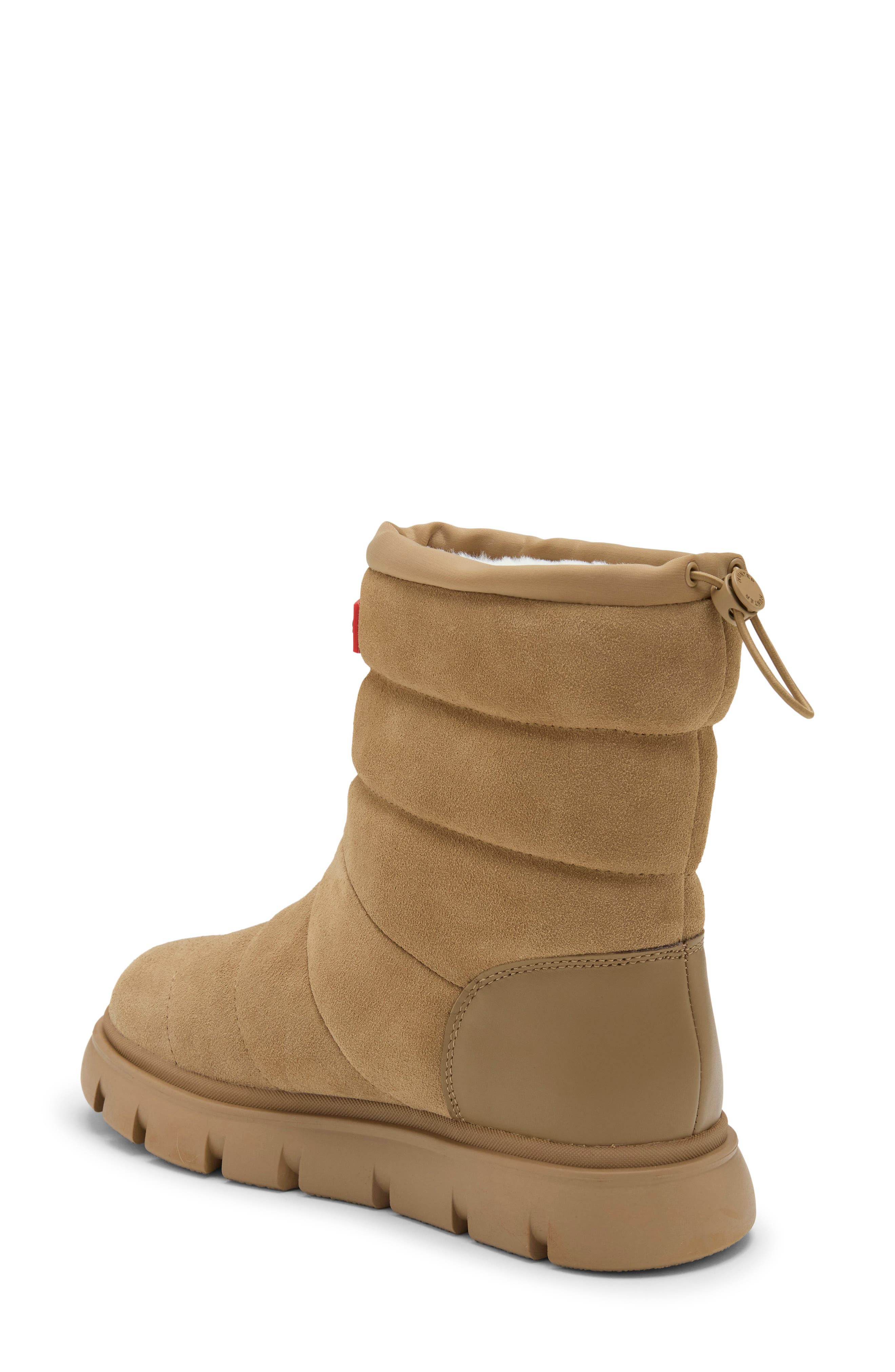 Maribel Quilted Boot, Alternate, color, BROWN
