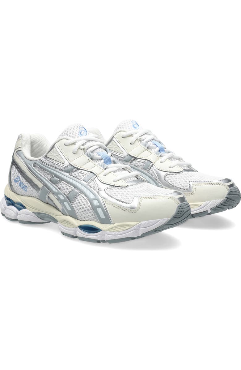 ASICS<sup>®</sup> Gender Inclusive GEL-NYC<sup>™</sup> 2055 Sneaker, Main, color, White/ Piedmont Grey
