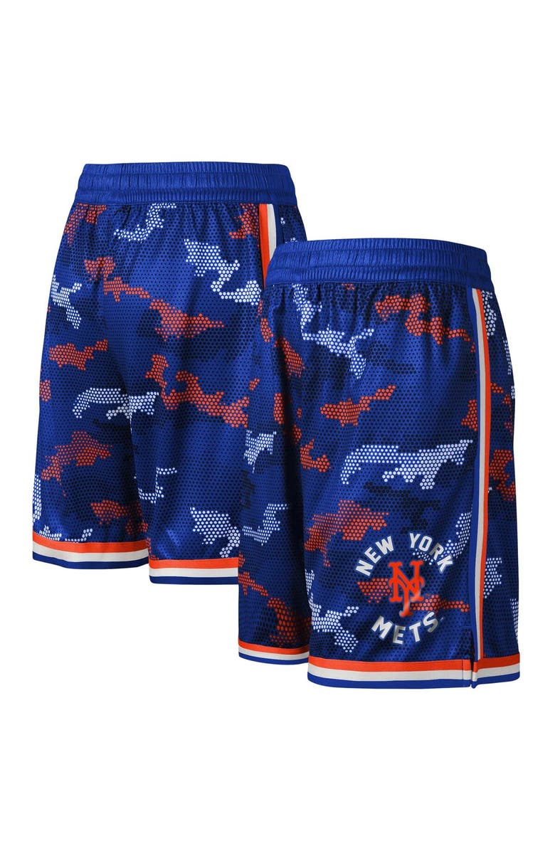 Outerstuff Youth Fanatics Branded Royal New York Mets Tech Runner Shorts, Main, color, 
