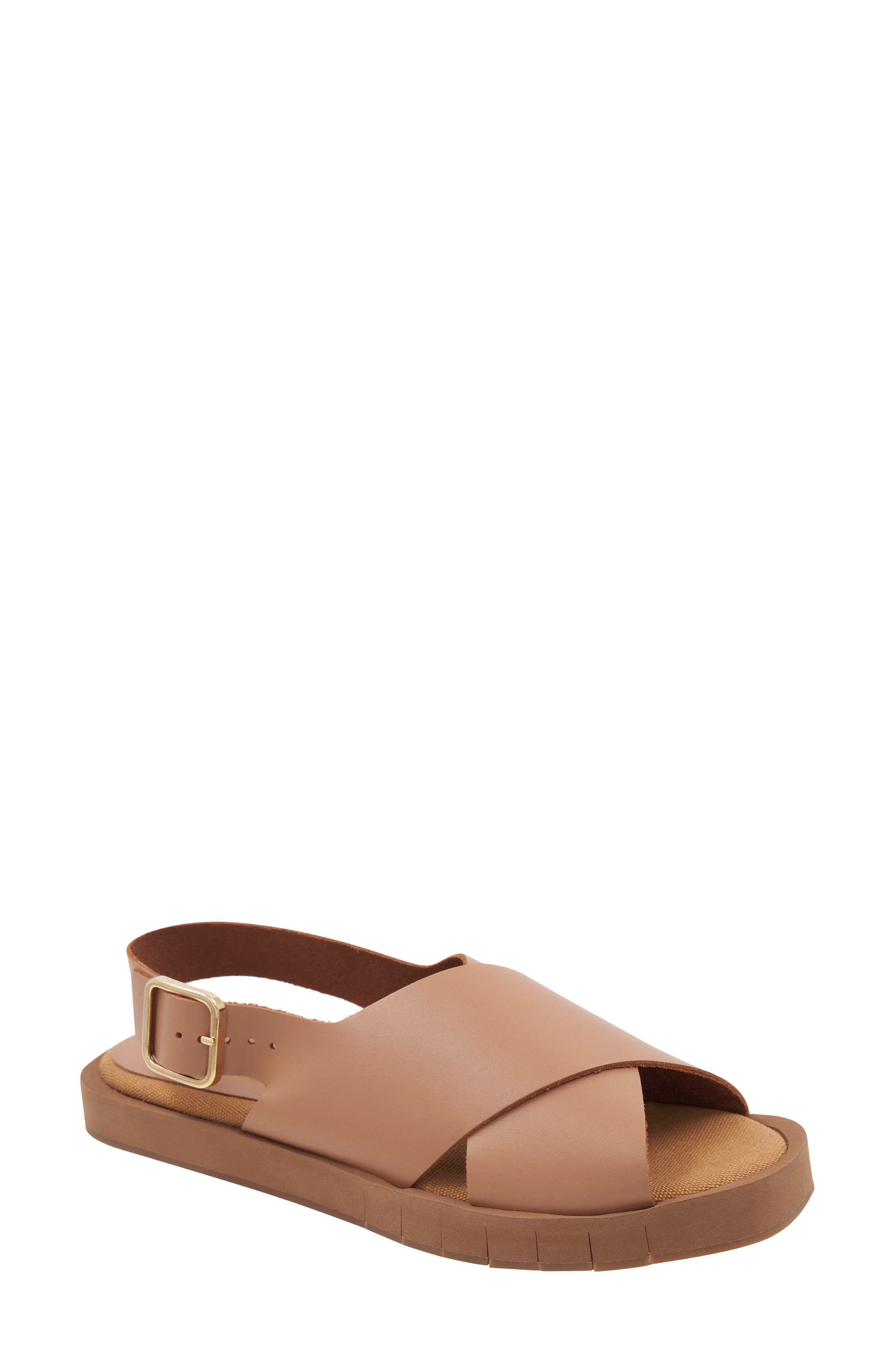 André Assous Pepper Slingback Sandal, Main, color, Camel