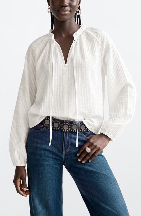 Bow Texture Top
