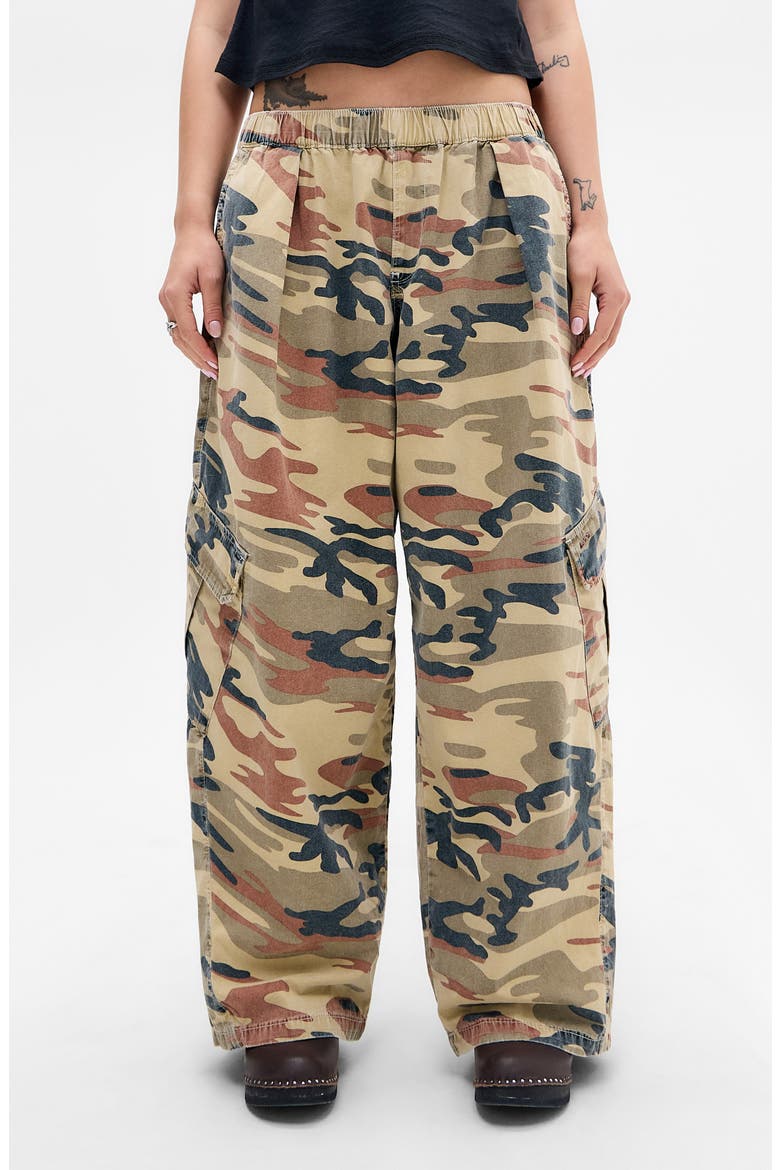 Bobbi Desert Camo Cotton Pants, Main, color, DESERT CAMO