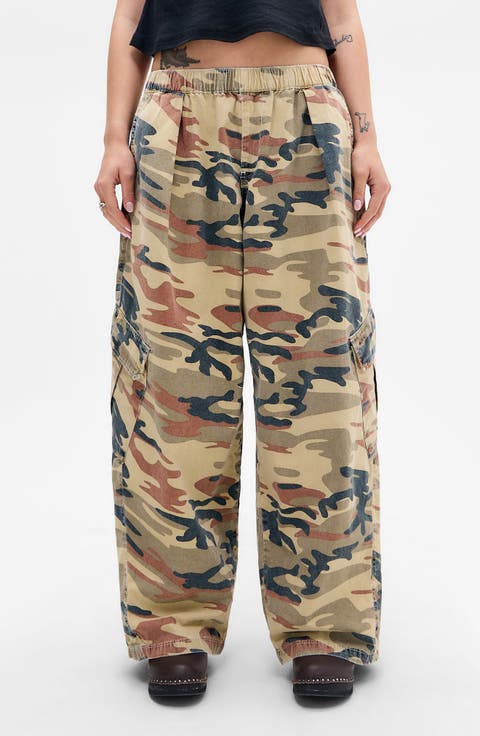 Bobbi Desert Camo Cotton Pants