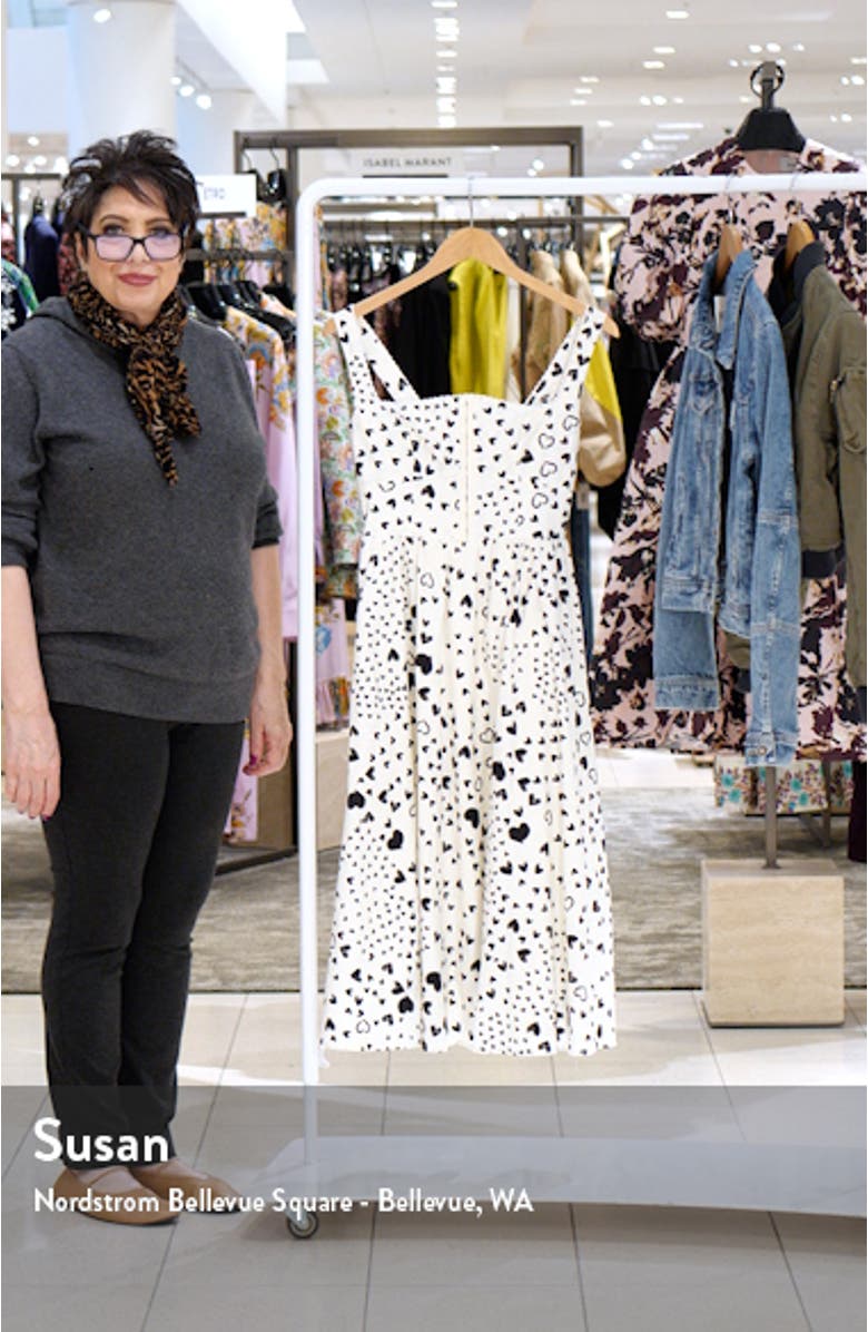 Heart Corset Midi Sundress, sales video thumbnail