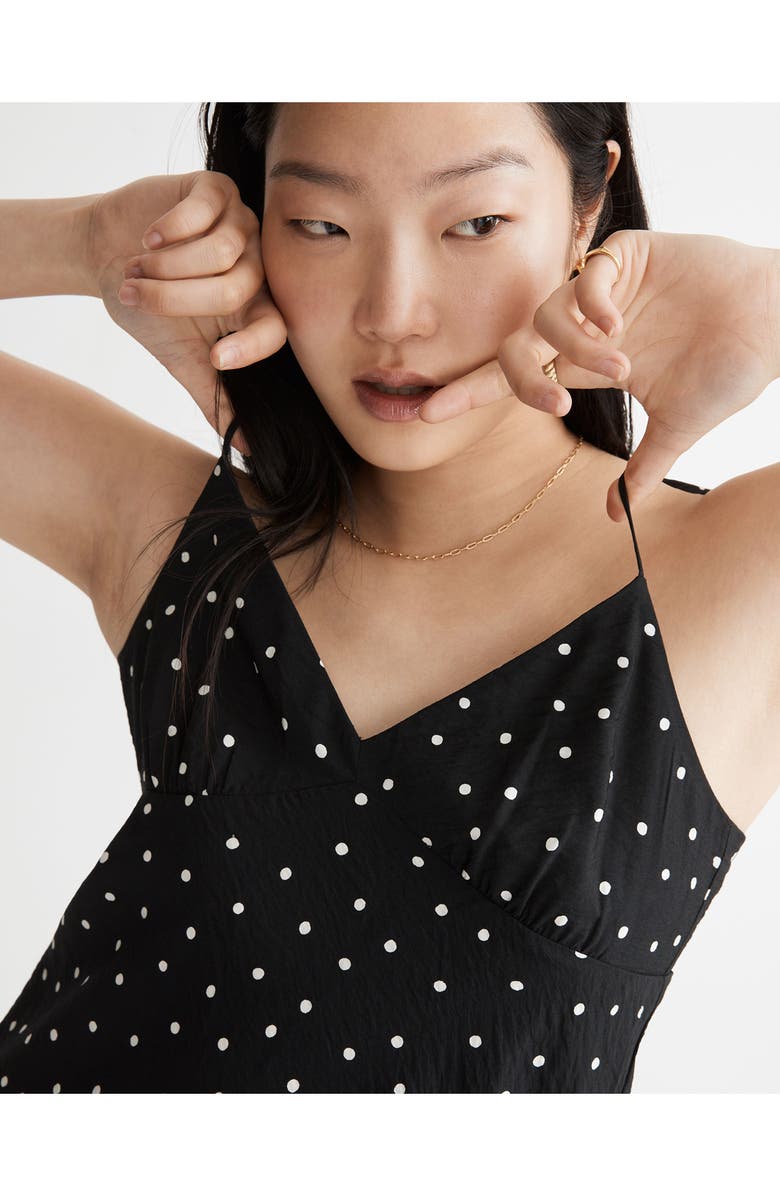 Madewell Layton Bonsai Bloom Mini Slip Sundress, Alternate, color,