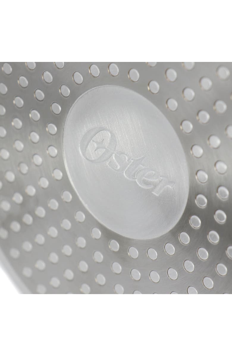 OSTER Connelly 2.5 Quart Textu Nonstick Aluminum Saucepan with Lid, Alternate, color, Black