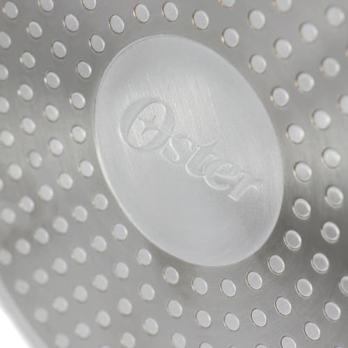 Oster Connelly 2.5 Quart Textured Nonstick Aluminum Saucepan With Lid In Black In Black