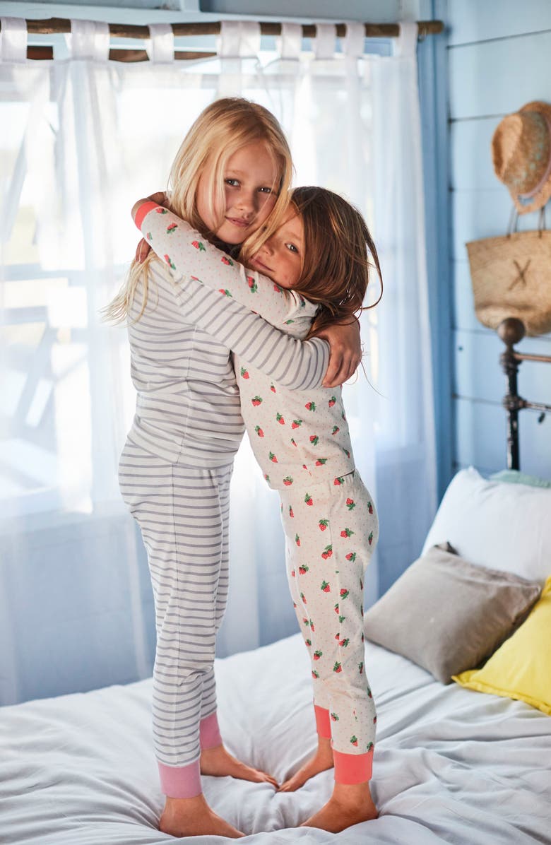 Mini Boden 2-Pack Fitted Two-Piece Pajamas, Alternate, color,