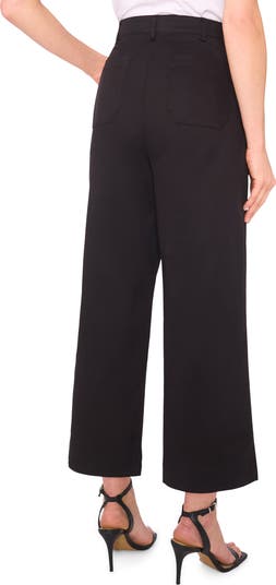 Patch Pocket Crop Twill Pants