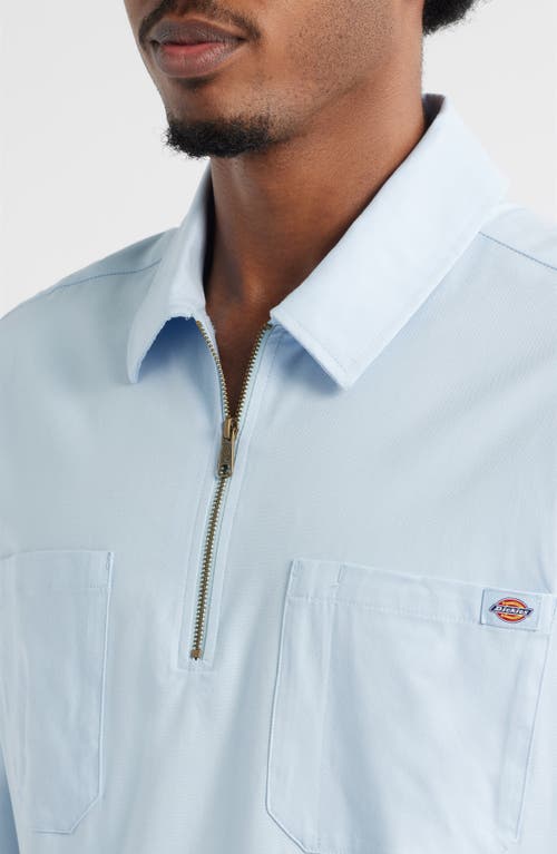 Dickies Ranch Quarter Zip Work Shirt