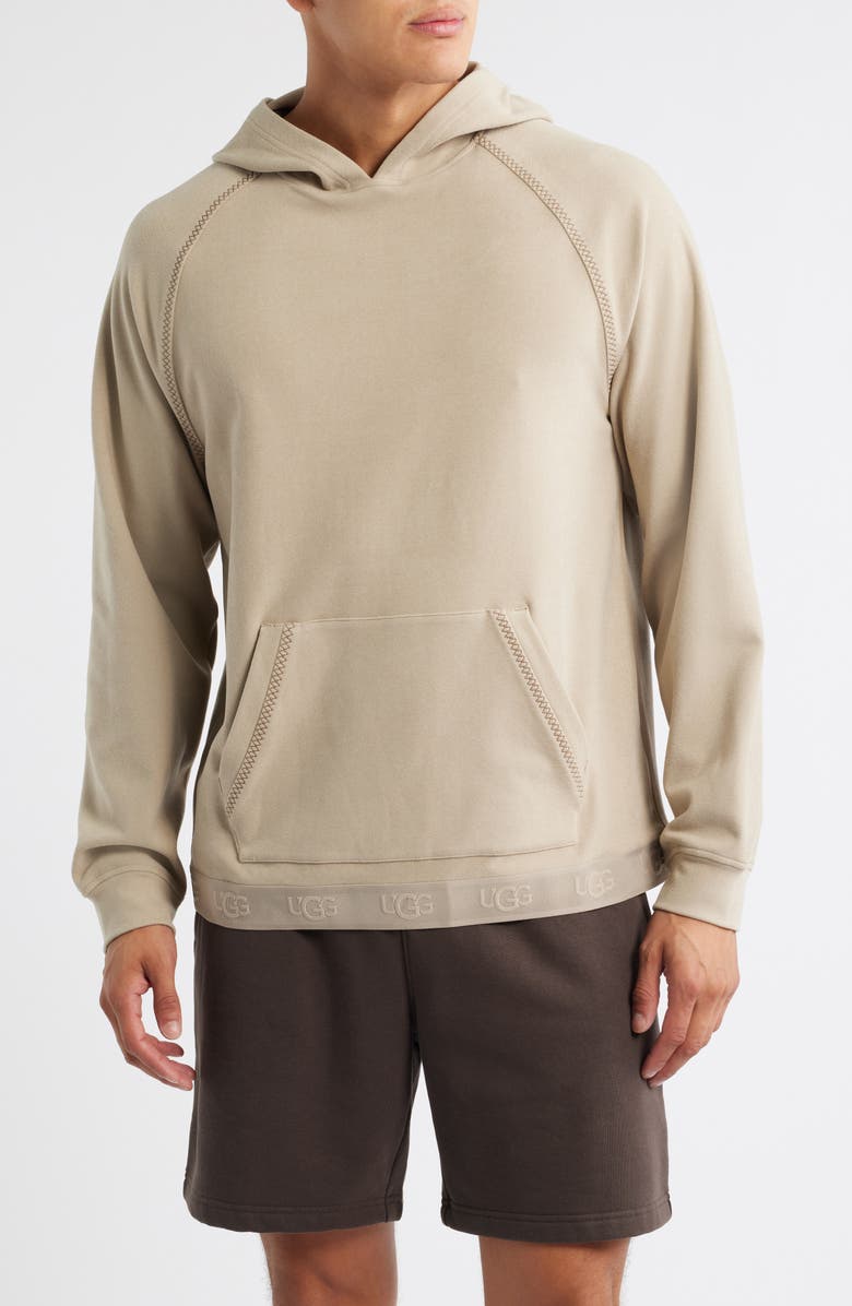 UGG<sup>®</sup> Marcellus Hoodie, Main, color, Cobble Grey