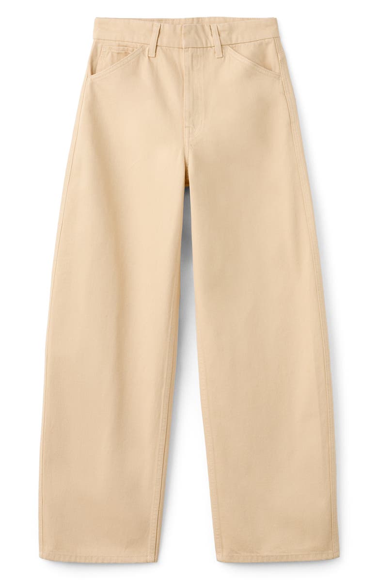 MANGO Mid Rise Balloon Jeans, Alternate, color, Vanilla