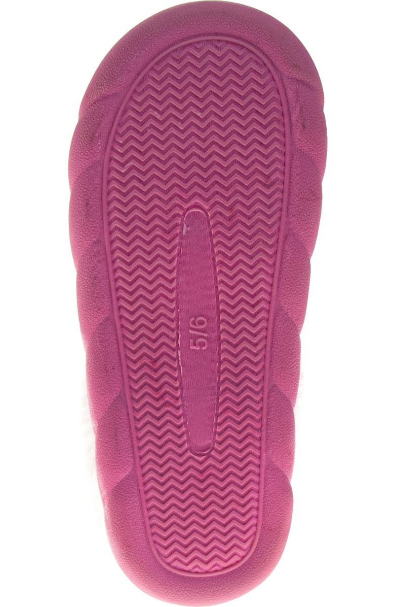JOSMO Coca-Cola<sup>®</sup> Faux Fur Trim Slipper, Alternate, color, Pink