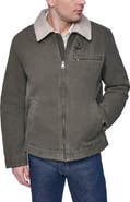 Levi's Western Utility Jacket with Faux Shearling Collar