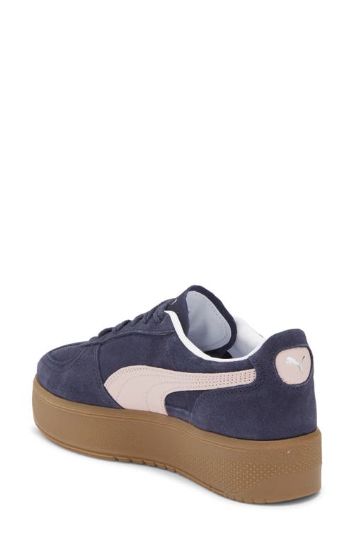 Puma Palermo Elevata Platform Sneaker In Blue