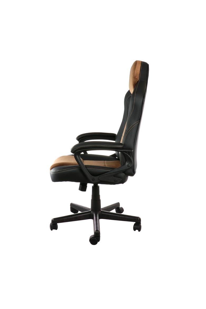 High Back Adjustable Office Chair, Alternate, color, Brown