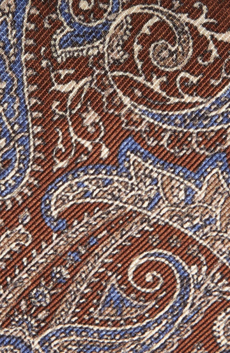 David Donahue Paisley Silk Tie, Alternate, color, 