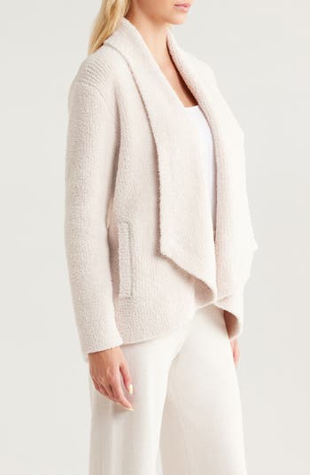 Cozy Chic<sup>®</sup> Shawl Collar Rib Cardigan