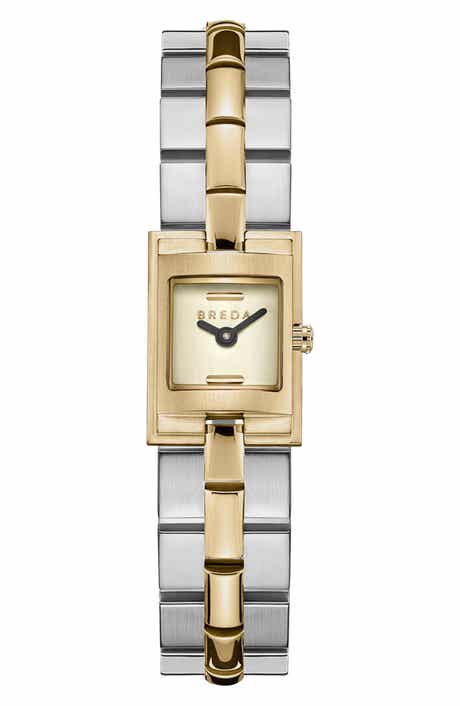 BREDA Relic Square Bracelet Watch, 16mm