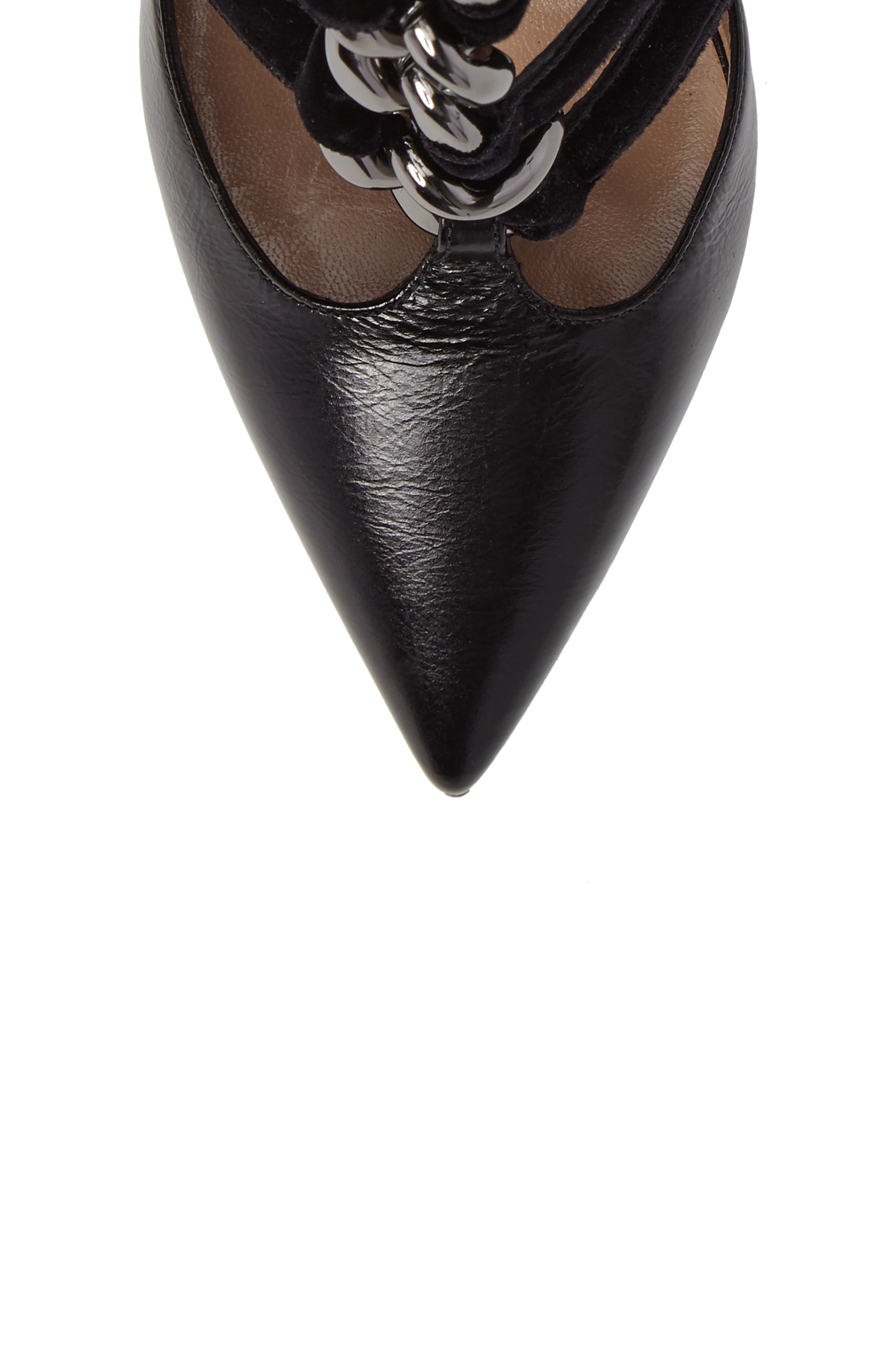 Valentino Garavani Velvet Rope Pointy-Toe Pump, Alternate, color, 