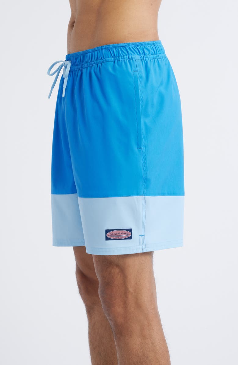 vineyard vines Chappy 7" Colorblock Swim Trunks, Alternate, color, 
