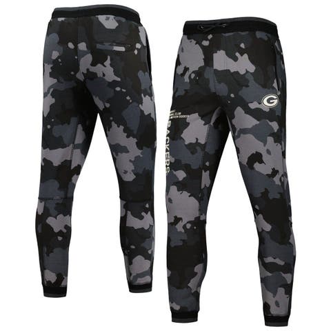 Unisex The Wild Collective Black Green Bay Packers Camo Jogger Pants