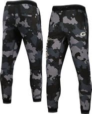 THE WILD COLLECTIVE Unisex The Wild Collective Black Green Bay Packers Camo Jogger Pants