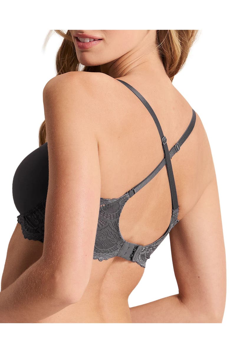 Adore Me Jainey Contour Plunge Bra, Alternate, color, Dark Grey