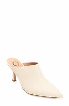 Journee Collection Shiyza Faux Leather Mule Pump