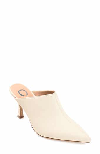 Shiyza Faux Leather Mule Pump
