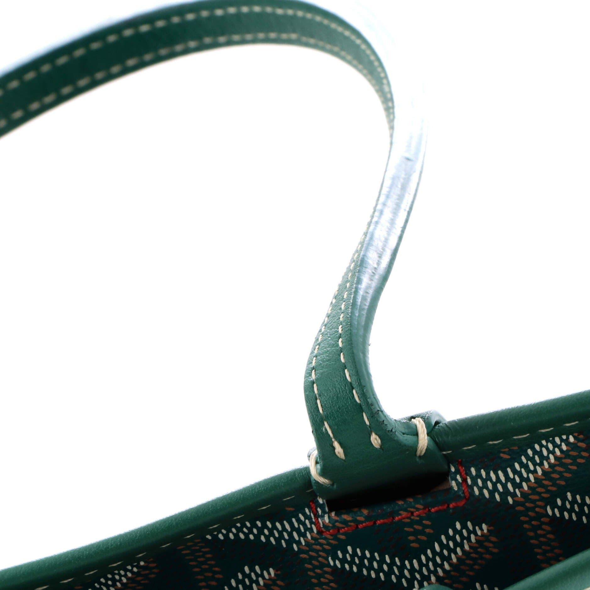 Pre-Owned Goyard Artois Tote Coated Canvas PM, Alternate, color, Green